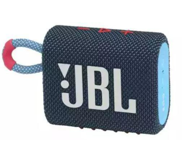JBL GO 3 Niebiesko-różowy - 599266 - zdjęcie